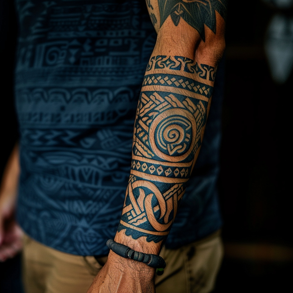 Les 13 Symboles de Tatouages Maoris pour Hommes et Leur Signification