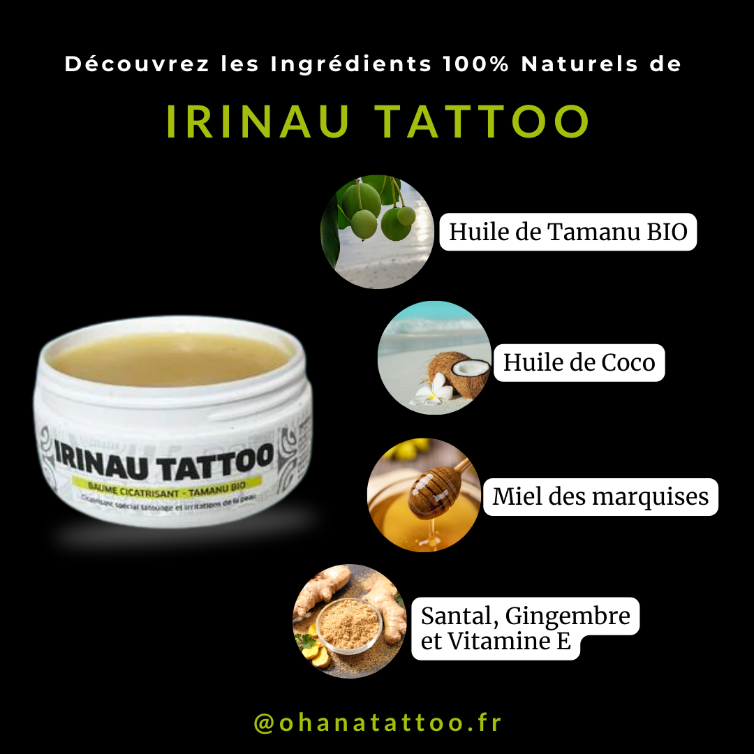 IRINAU TATTOO - HEALING AND MAINTENANCE BALM 15ML